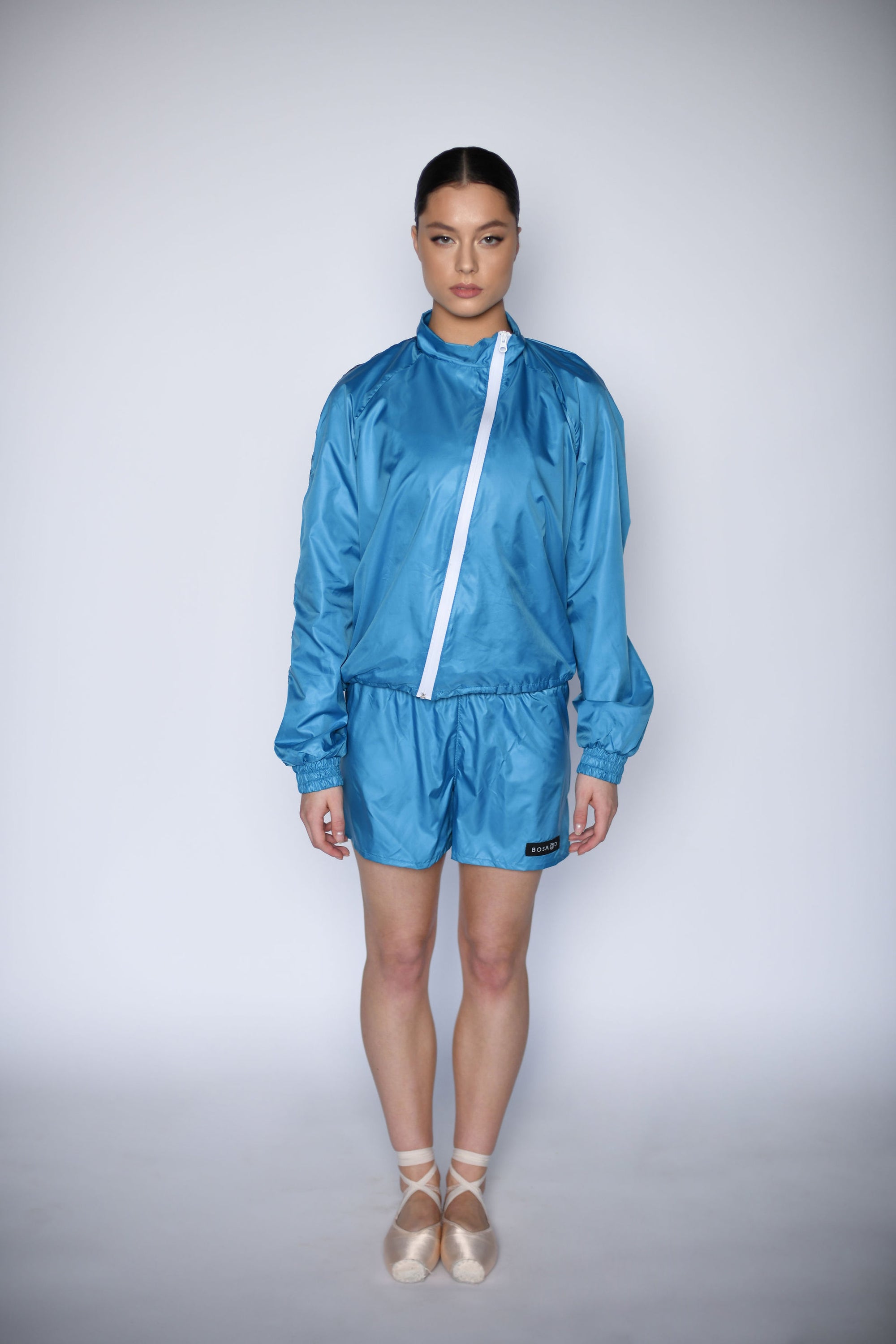 NEW URBAN SWAN COLLECTION S/S 23 | Ice blue sports suit with pants + shorts