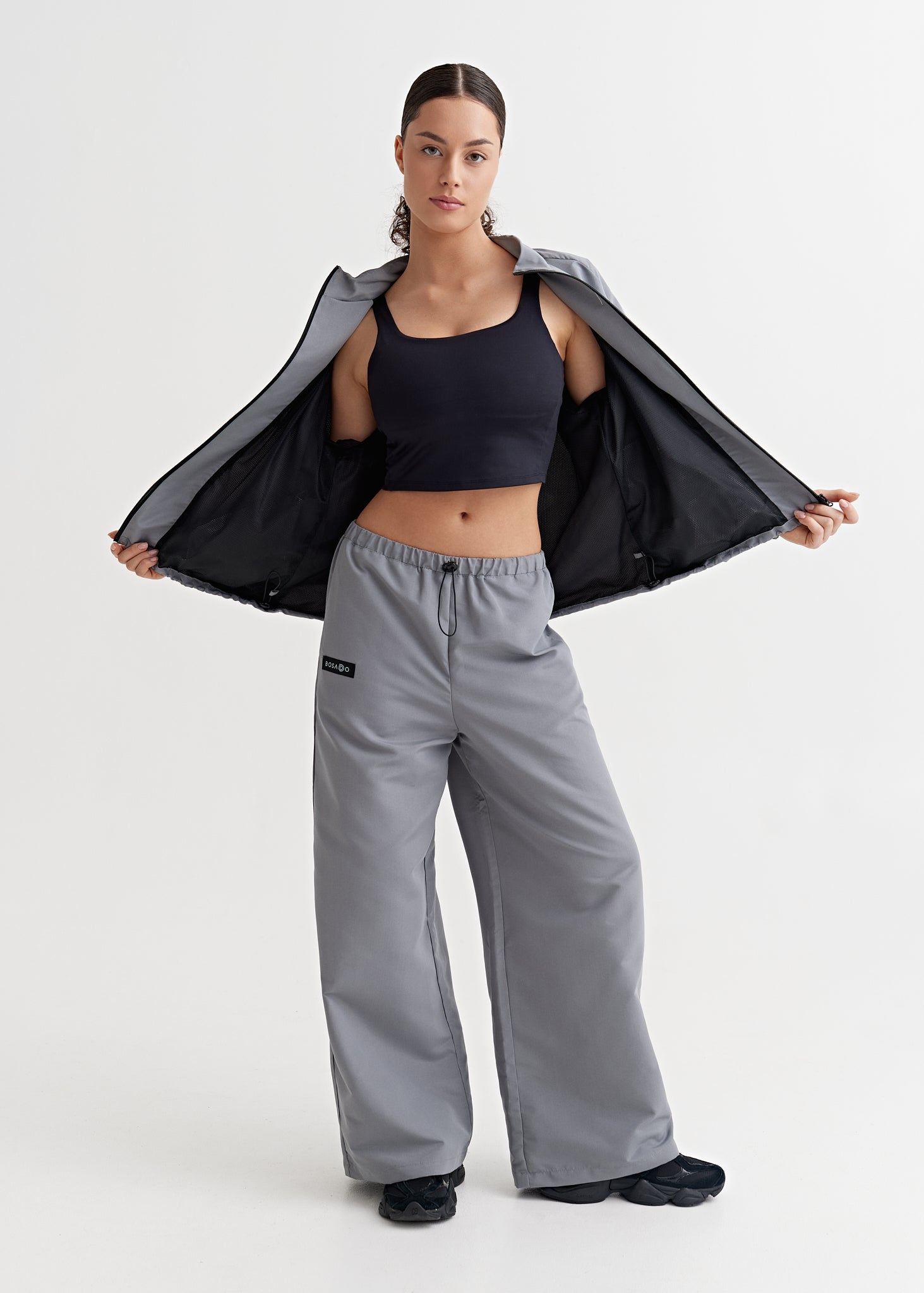 CLASSIC SPRINT COLLECTION 25 | Silver age minimal sports suit with pants