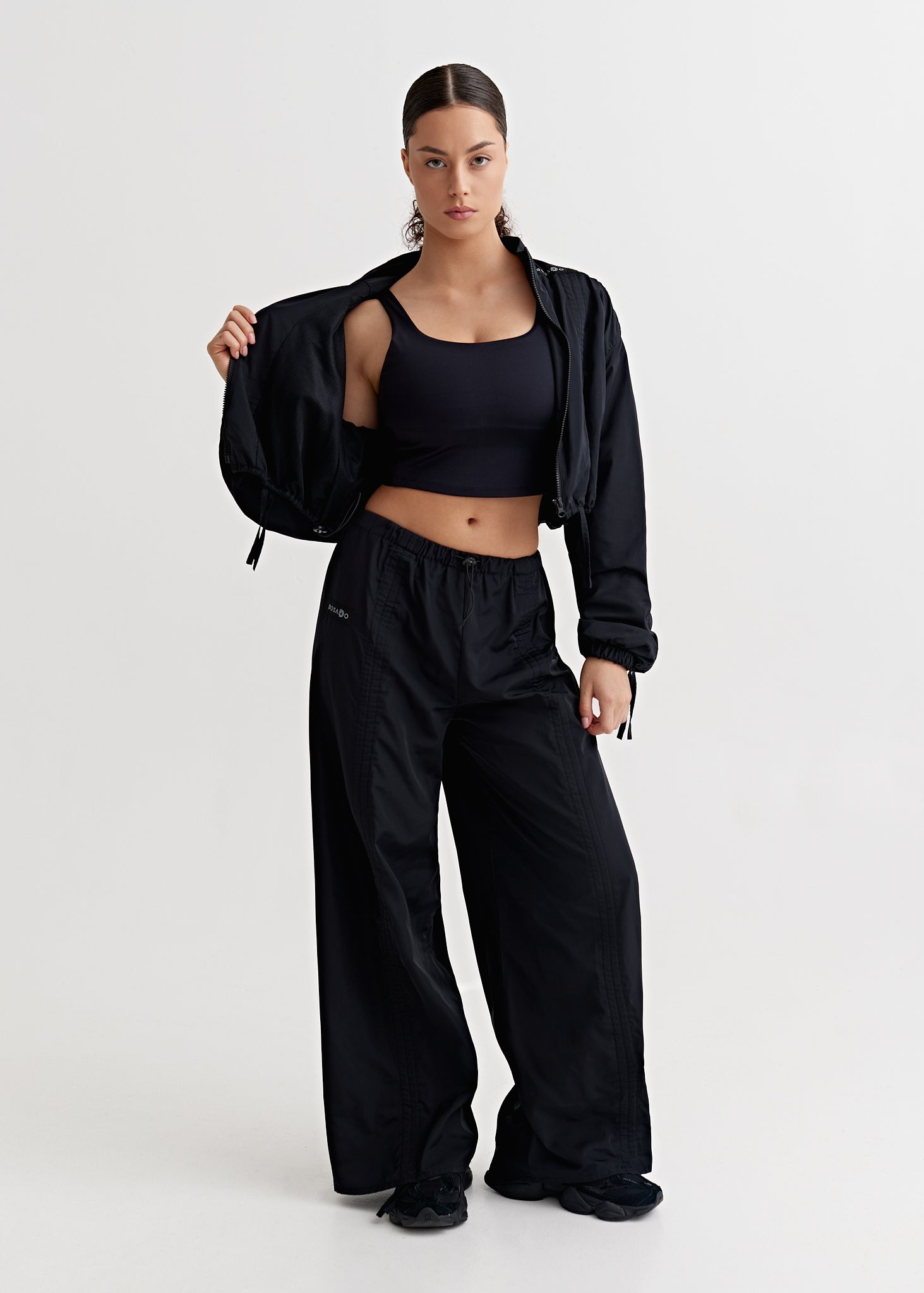 CLASSIC SPRINT COLLECTION 25 | Classic black sports suit with pants