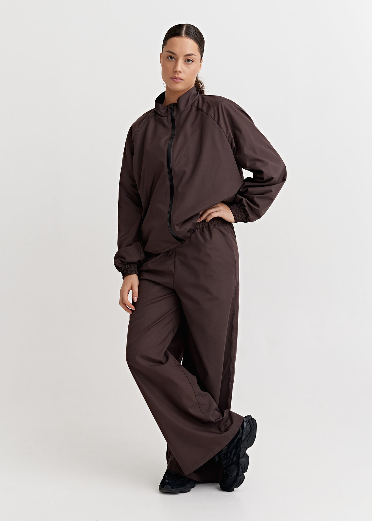 KLASIKINIS SPRINTAS KOLEKCIJA 25 | Bordo rush sportinis kostiumas su kelnėmis