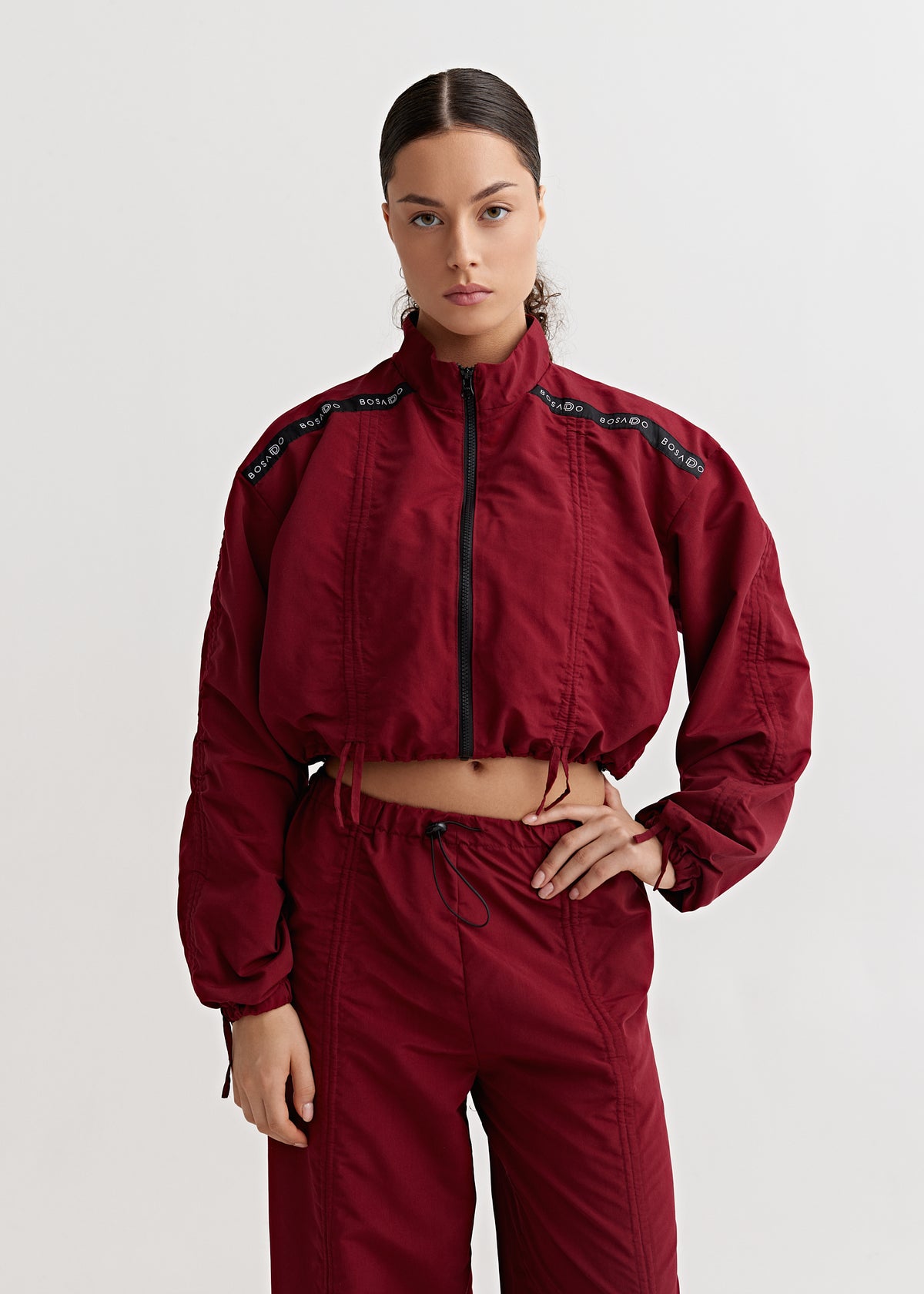 CLASSIC SPRINT KOLEKCIJA 25 | Bordo spalvos striukė