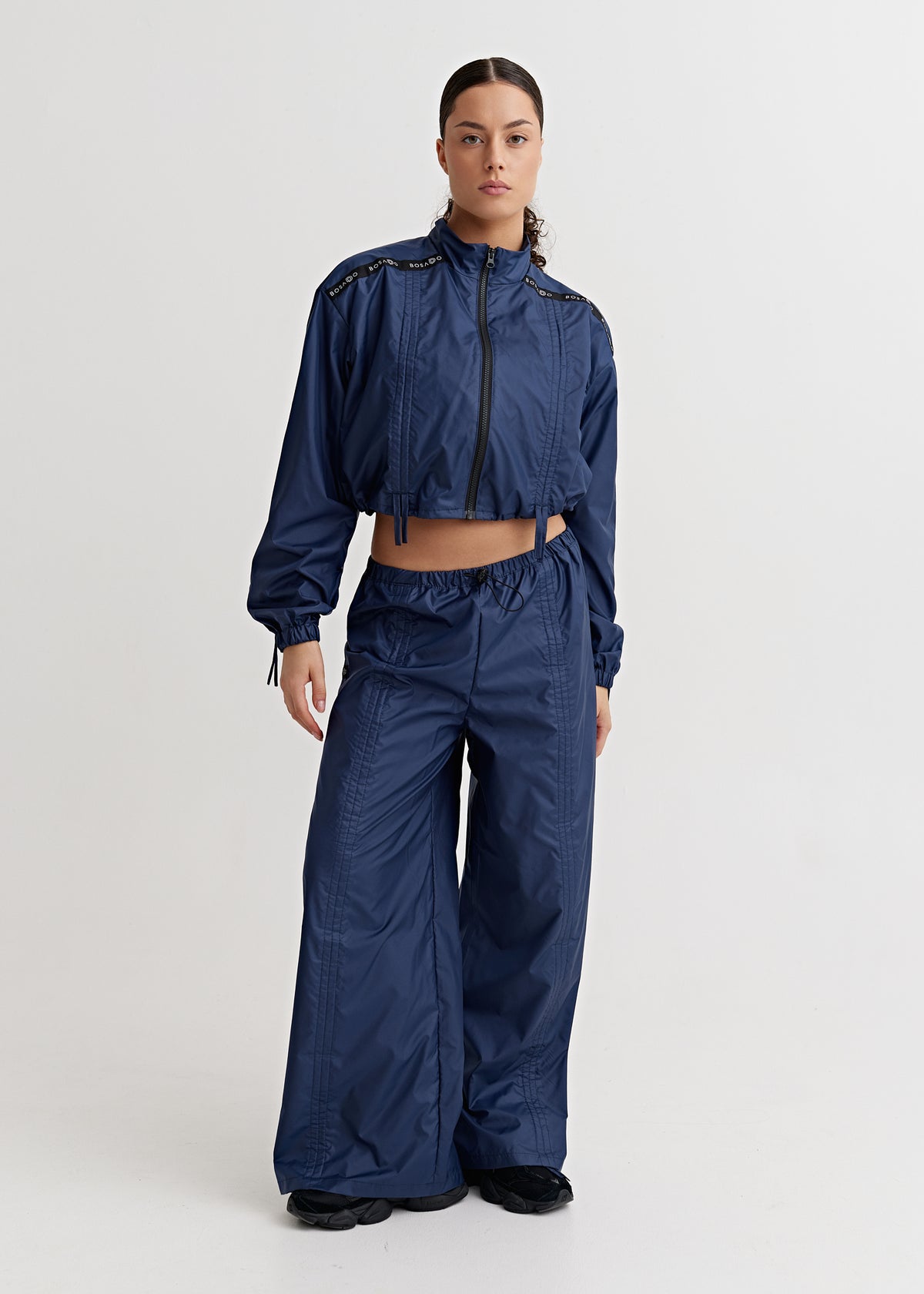 CLASSIC SPRINT COLLECTION 25 | Navy pulse sports suit with pants + shorts