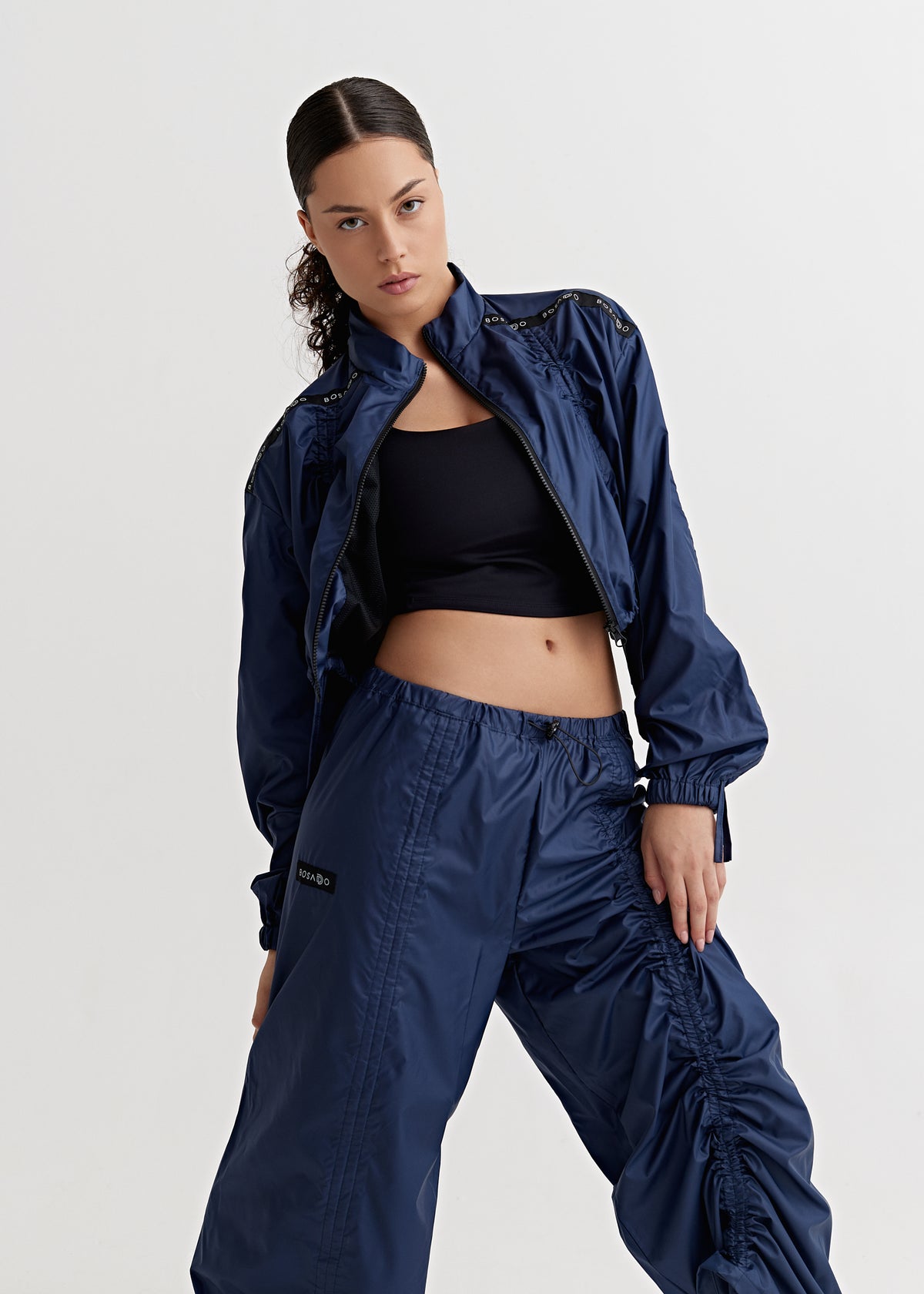CLASSIC SPRINT COLLECTION 25 | Navy pulse sports suit with pants + shorts
