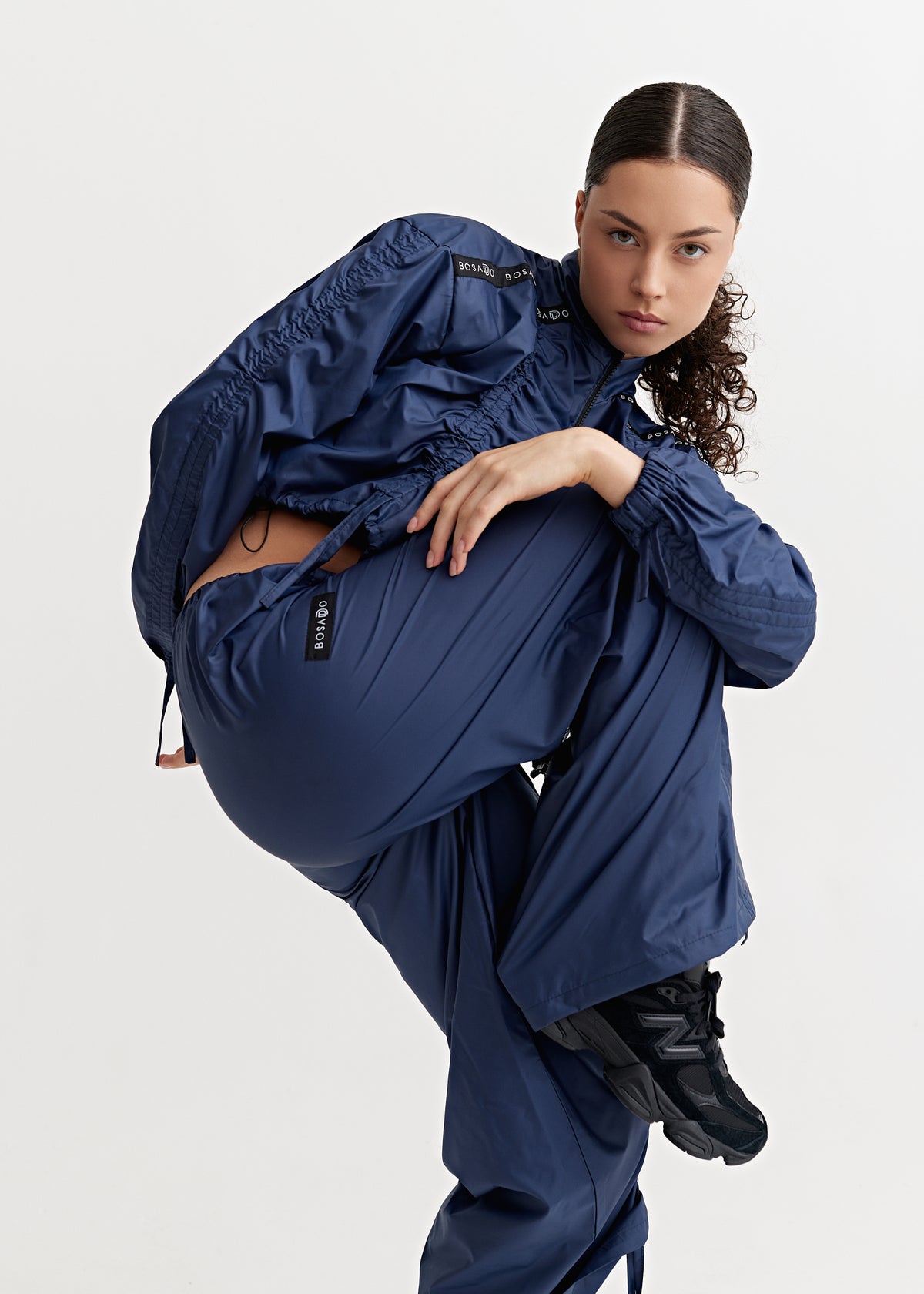 CLASSIC SPRINT COLLECTION 25 | Navy pulse sports suit with pants + shorts