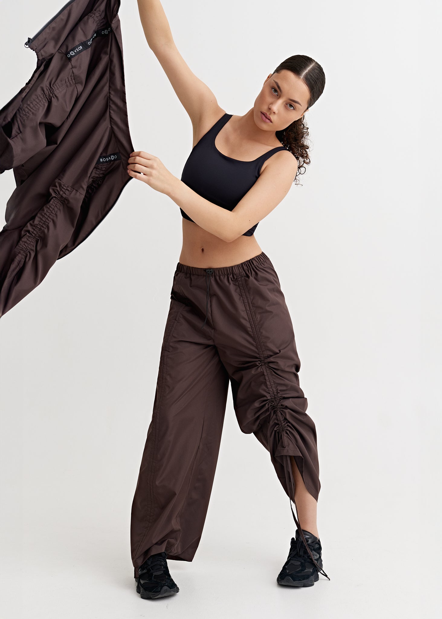 CLASSIC SPRINT COLLECTION 25 | New Age Brown sports suit with pants + shorts