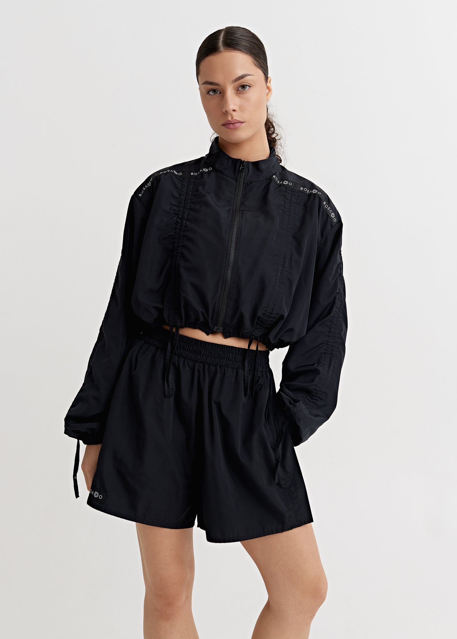 CLASSIC SPRINT COLLECTION 25 | Classic black sports suit with shorts