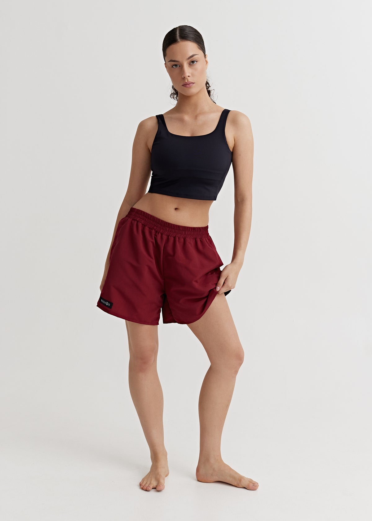 CLASSIC SPRINT COLLECTION 25 | Burgundy rush shorts