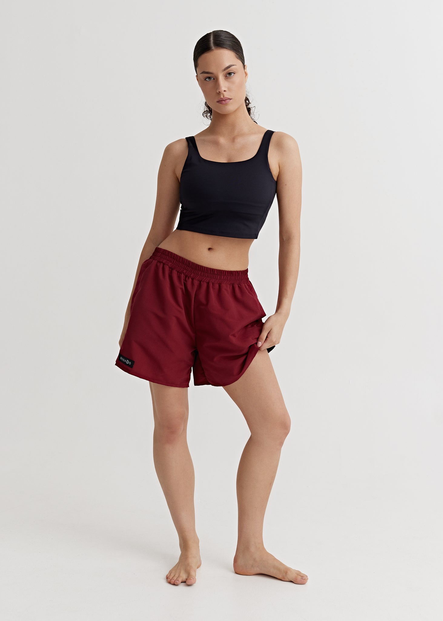 CLASSIC SPRINT COLLECTION 25 | Burgundy rush shorts