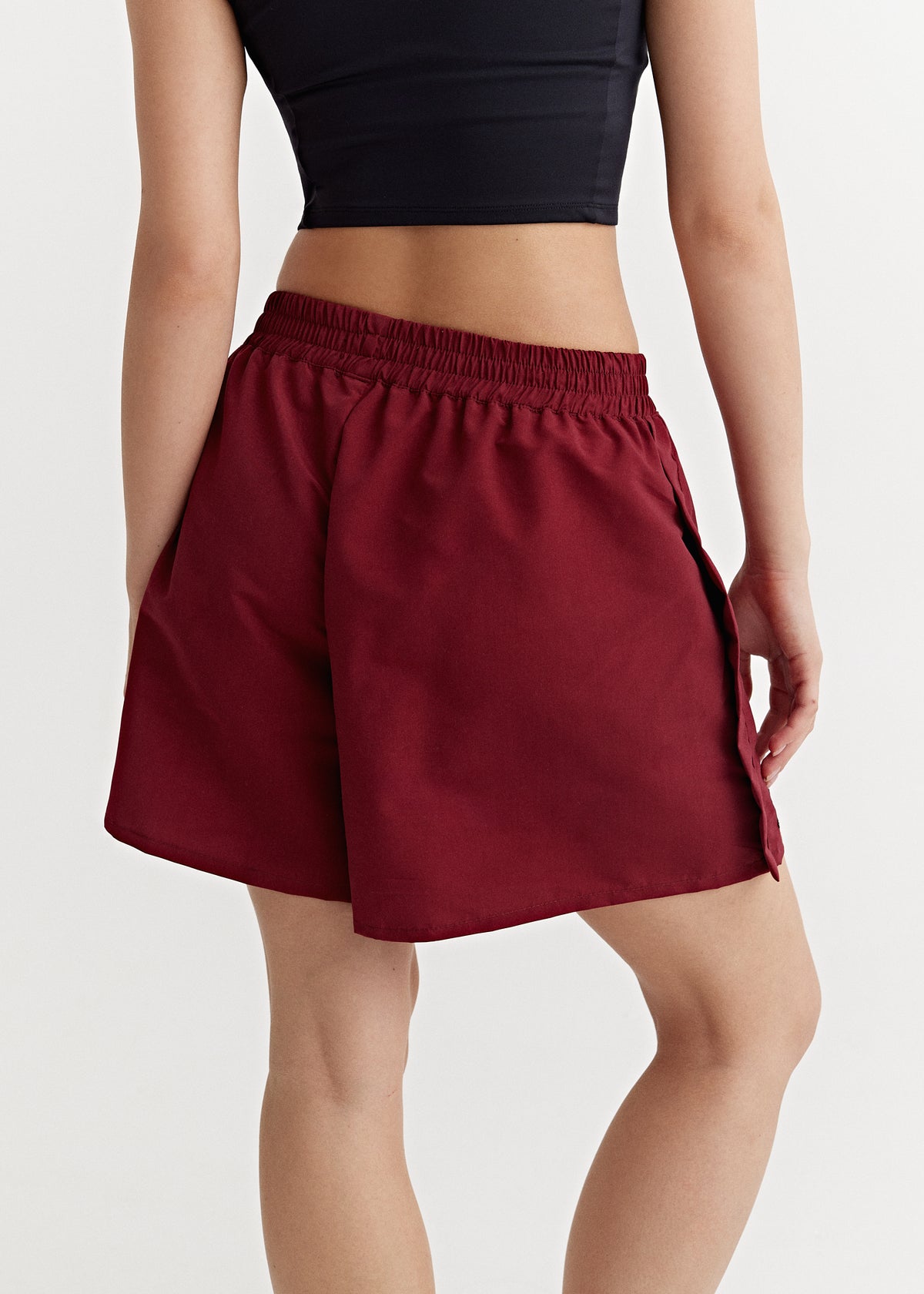 CLASSIC SPRINT COLLECTION 25 | Burgundy rush shorts