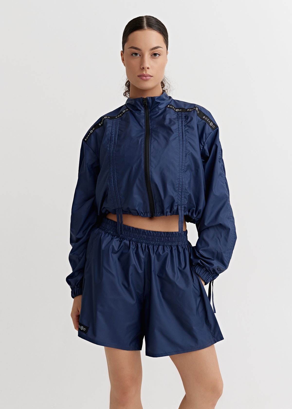 CLASSIC SPRINT COLLECTION 25 | Navy pulse sports suit with pants + shorts