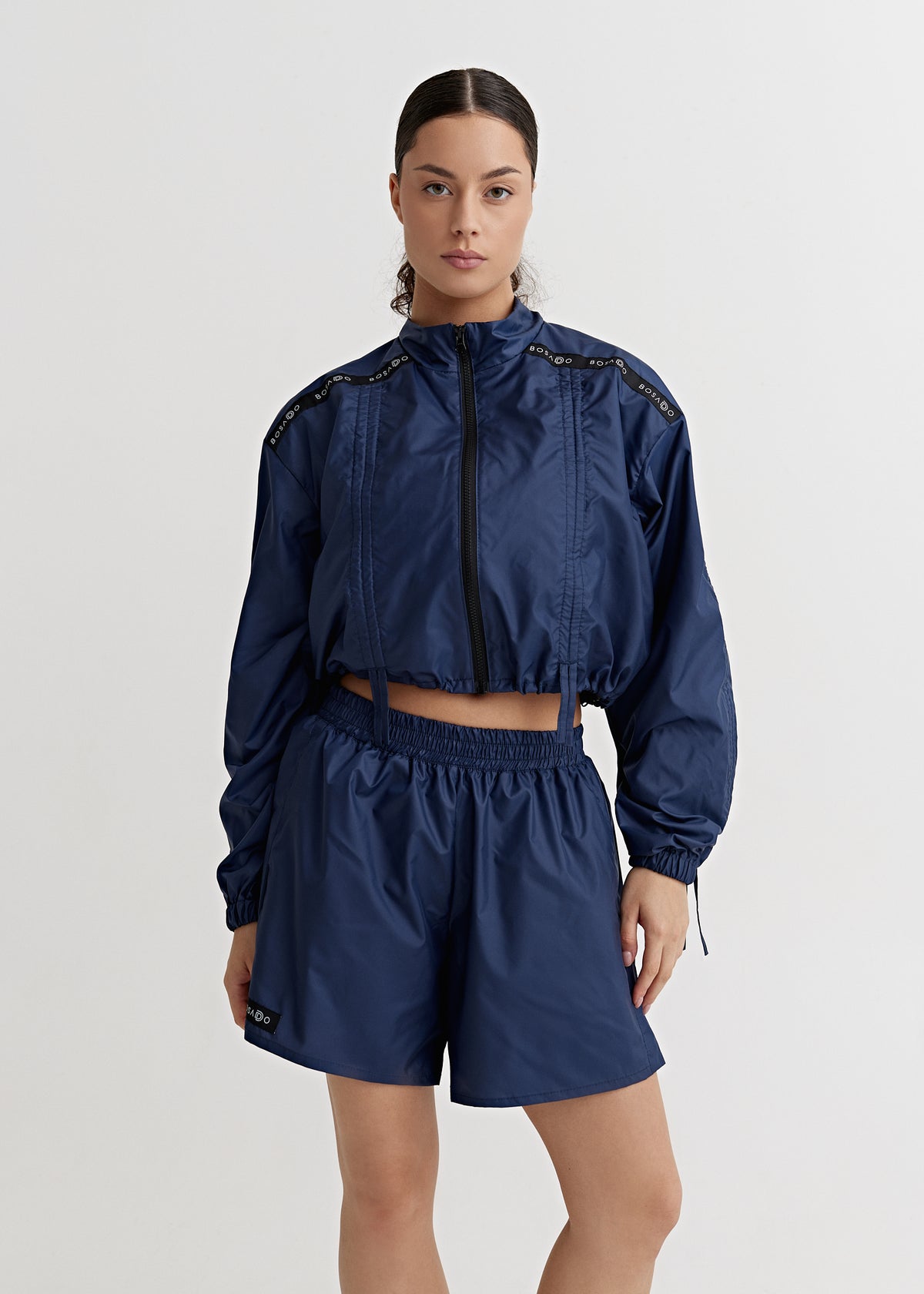 CLASSIC SPRINT COLLECTION 25 | Navy pulse sports suit with pants + shorts