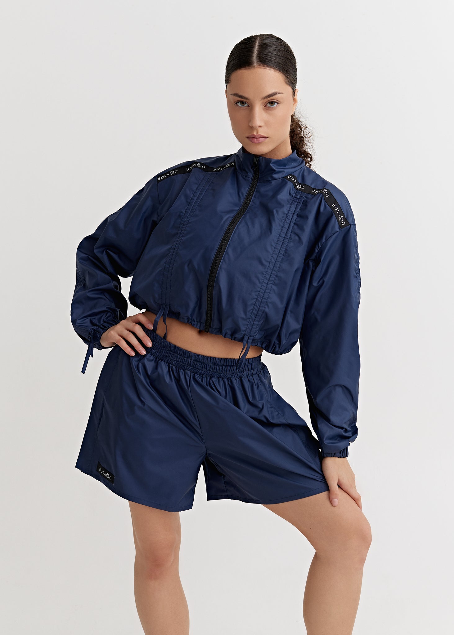 CLASSIC SPRINT COLLECTION 25 | Navy pulse sports suit with shorts