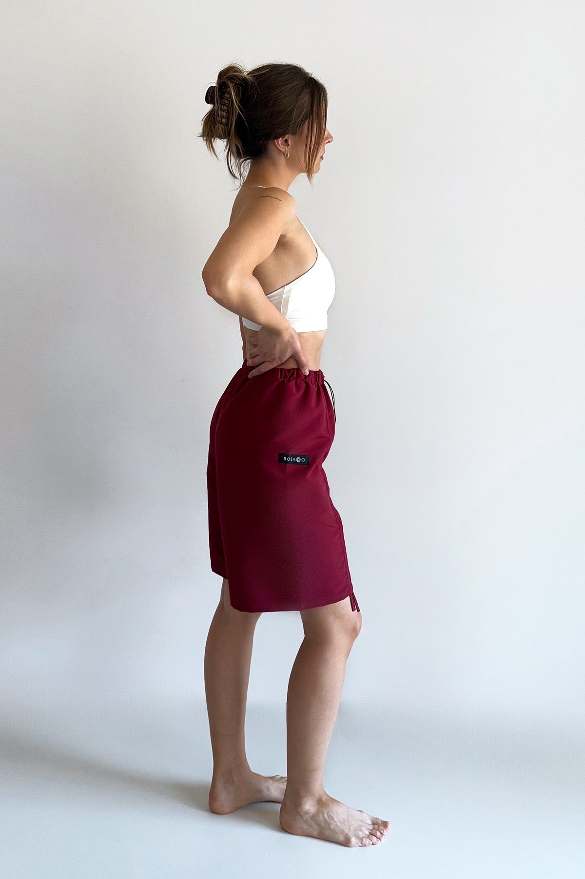 CLASSIC SPRINT COLLECTION 25 | Burgundy rush shorts