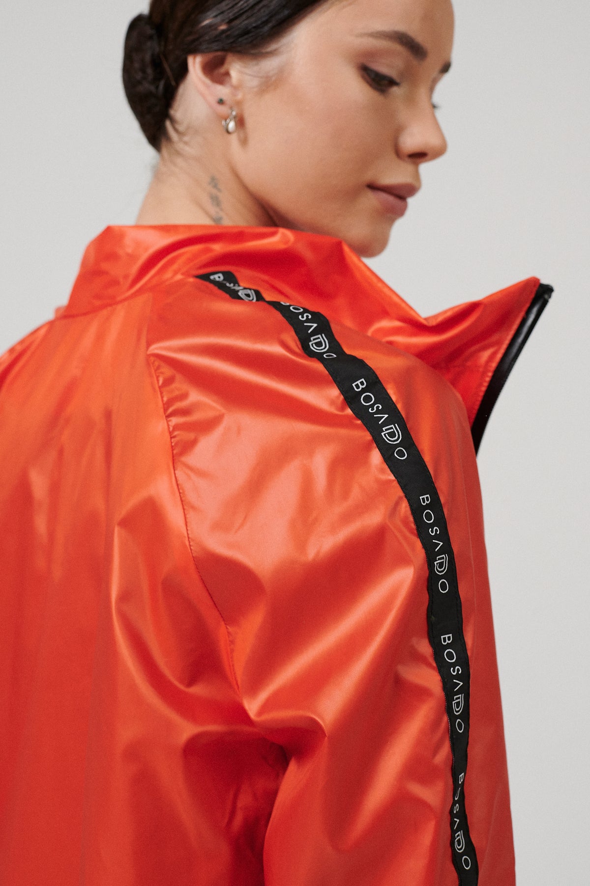 FUTURE GISELLE COLLECTION 24 | Futuristic red jacket