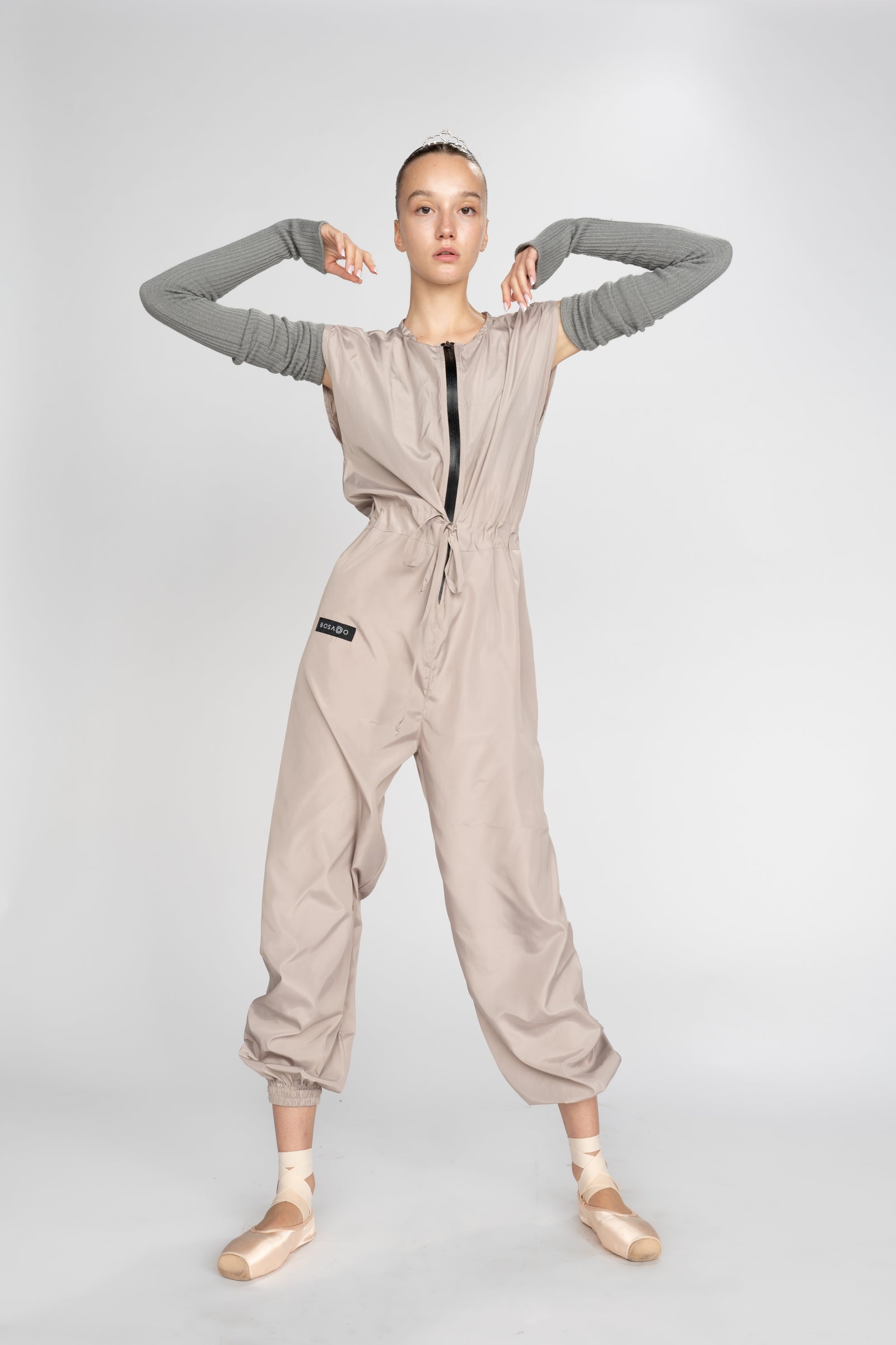 URBAN SWAN COLLECTION | cream jumpsuit