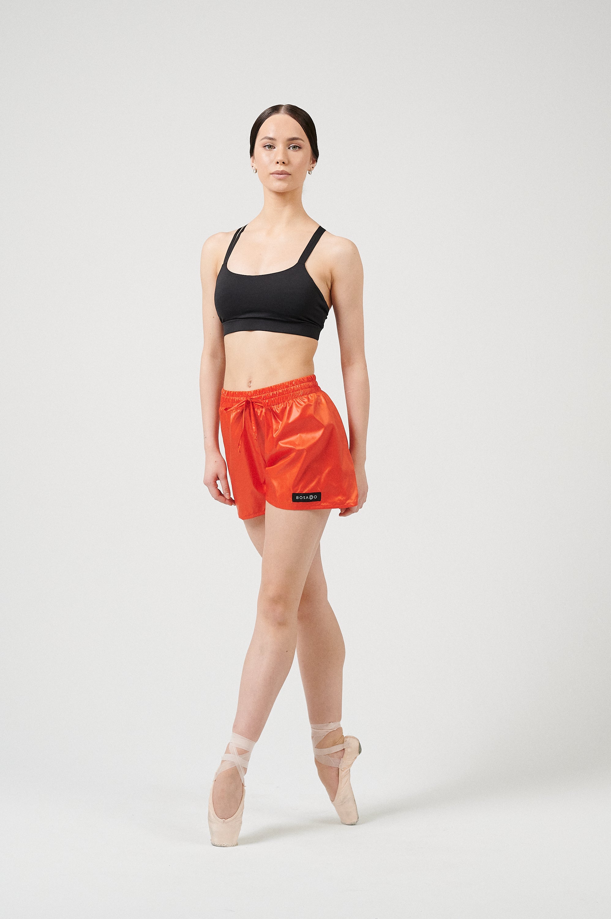 FUTURE GISELLE COLLECTION 24 | Futuristic red shorts