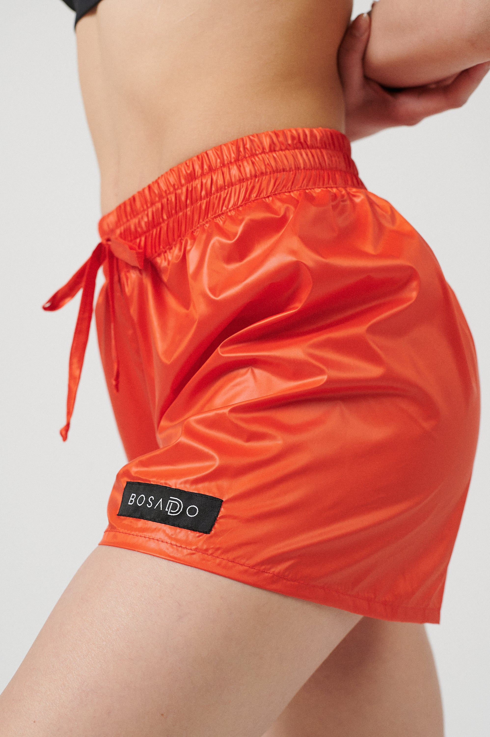 FUTURE GISELLE COLLECTION 24 | Futuristic red shorts