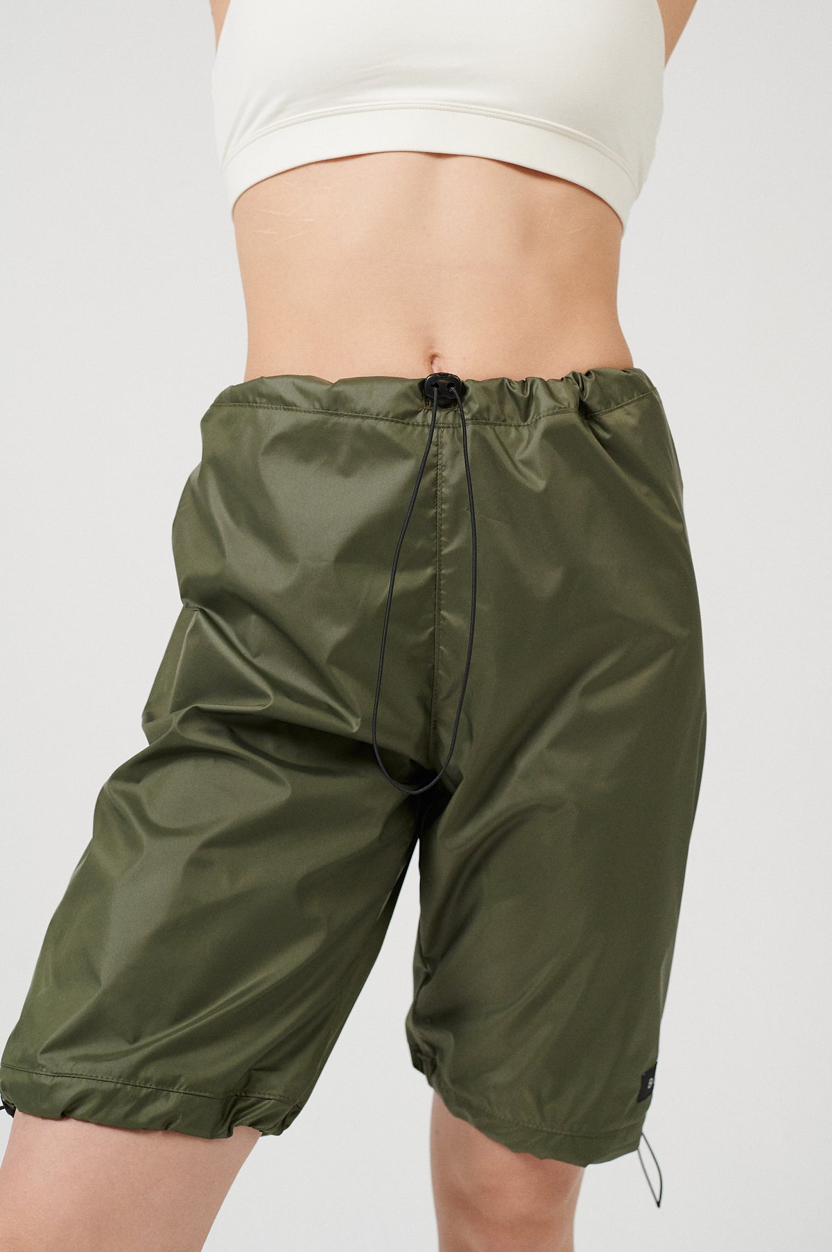 FUTURE GISELLE COLLECTION 24 | Utopian Khaki long shorts