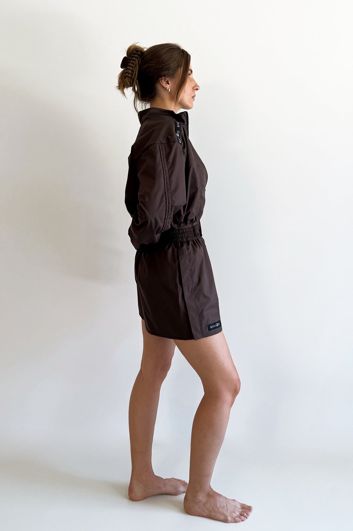 CLASSIC SPRINT COLLECTION 25 | New age brown sports suit with shorts