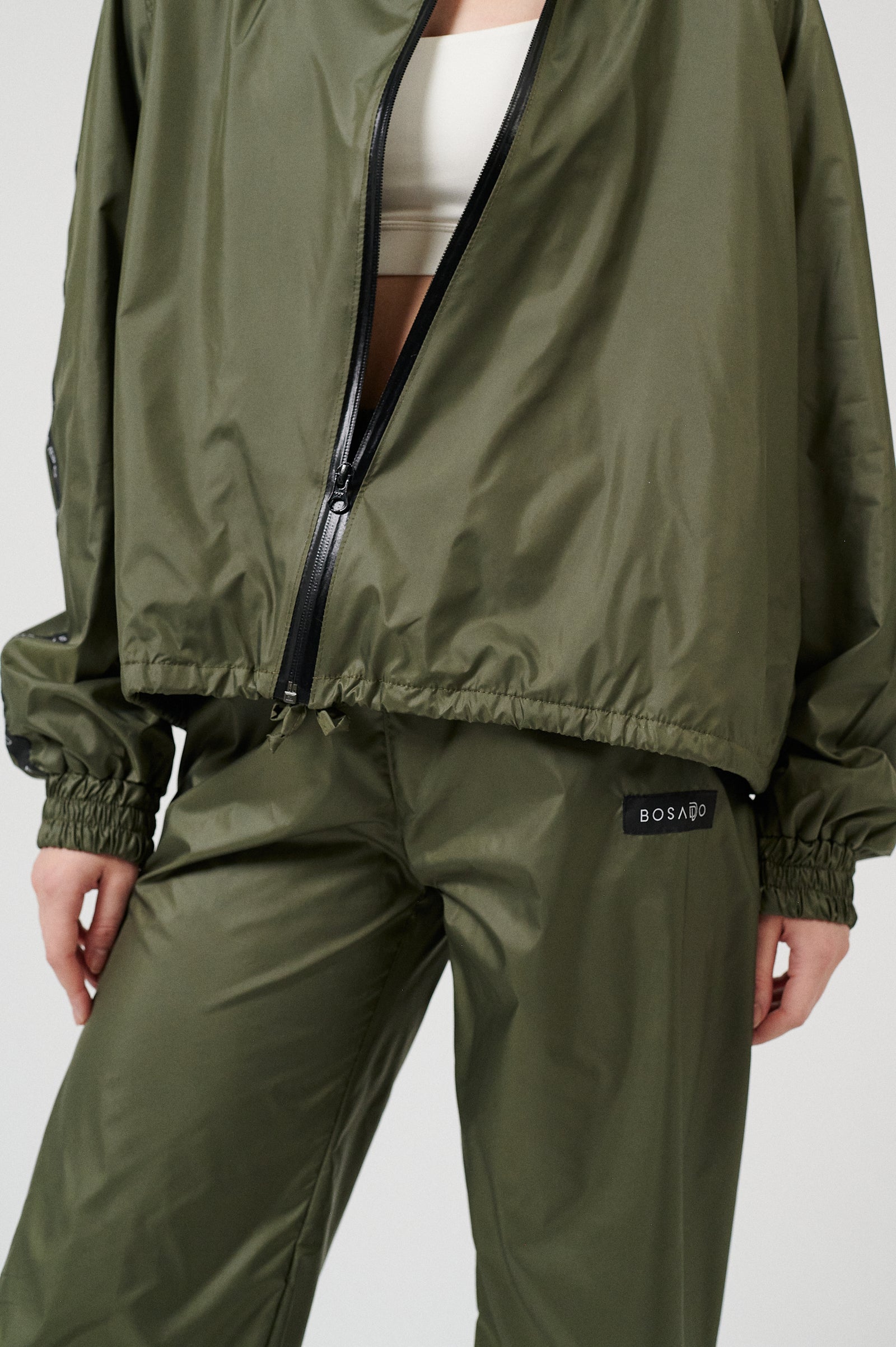 FUTURE GISELLE COLLECTION 24 | Utopian khaki sports suit with pants