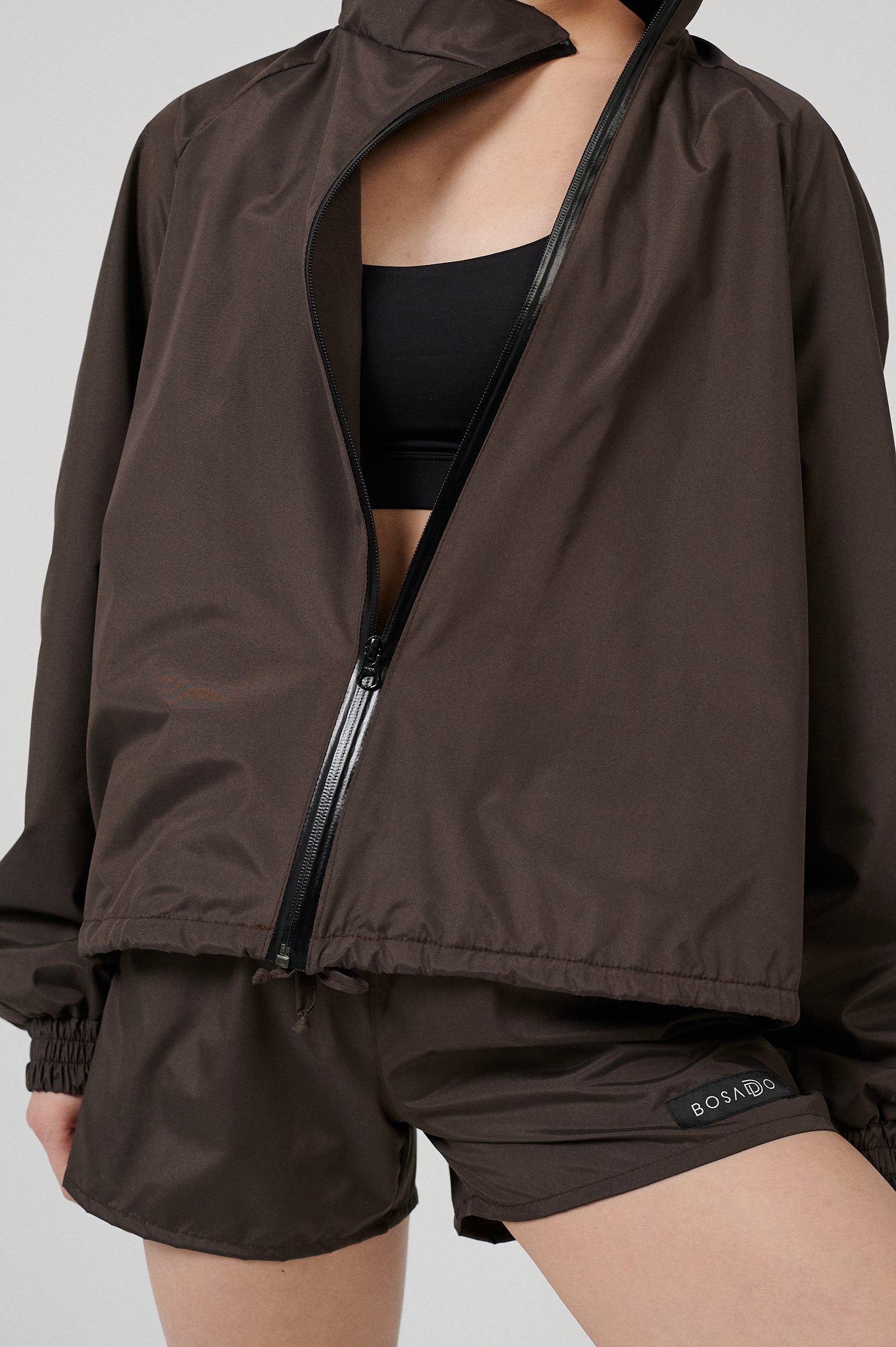 FUTURE GISELLE COLLECTION 24 | New Age Brown sports suit with shorts