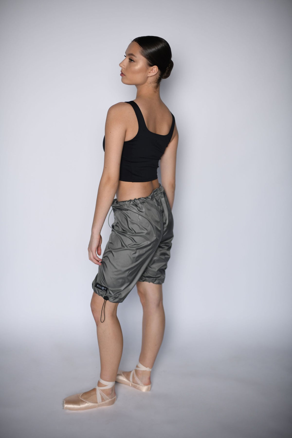 NEW URBAN SWAN COLLECTION S/S 23 | Dark concrete long shorts