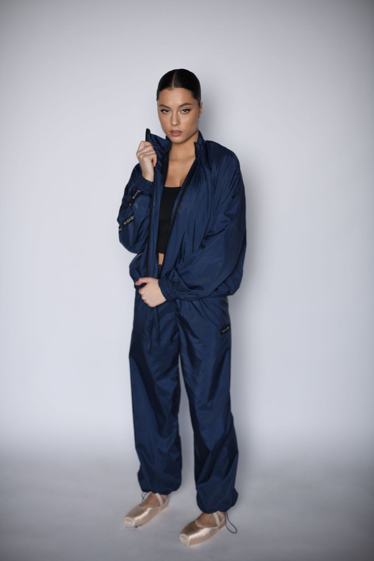 NEW URBAN SWAN COLLECTION S/S 23 | Royal blue sports suit with pants + shorts