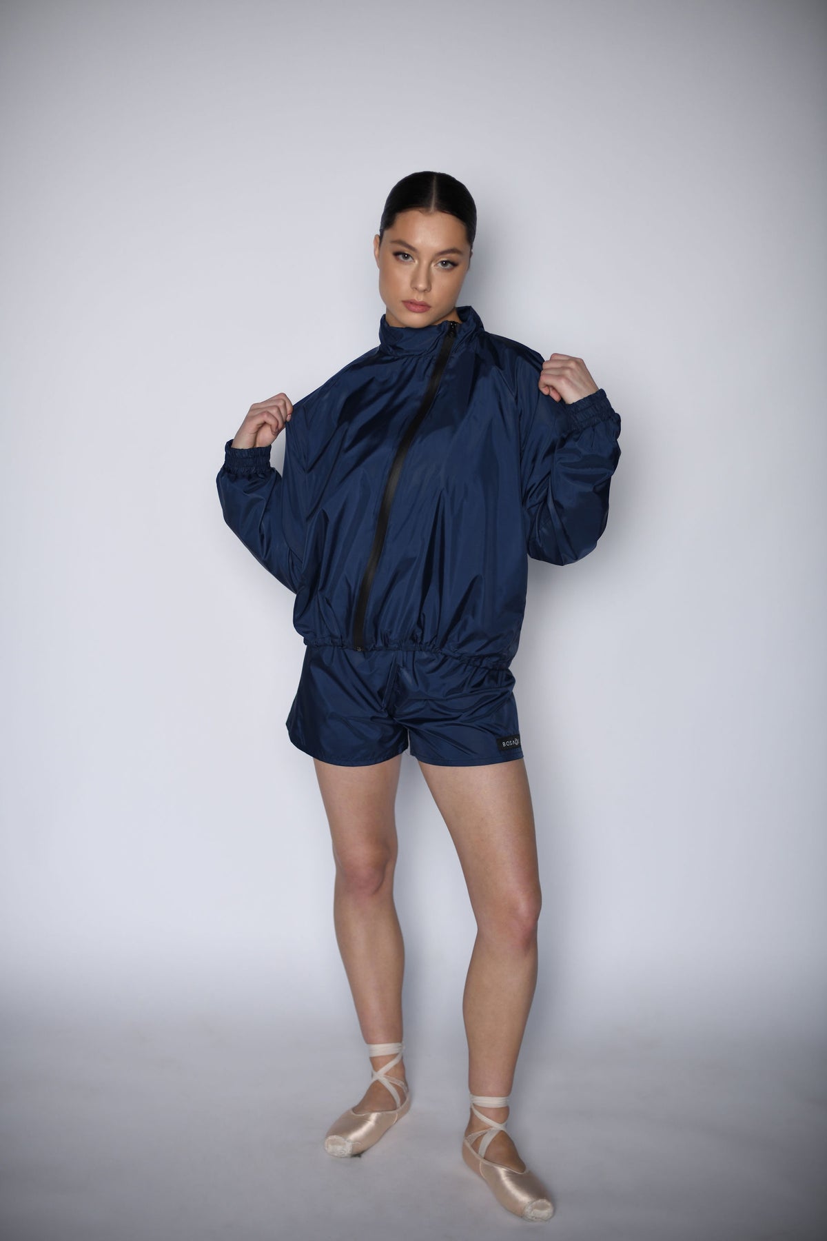 NEW URBAN SWAN COLLECTION S/S 23 | Royal blue sports suit with shorts